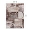 World Rug Gallery Contemporary Abstract Circle Design Soft Area Rug 8'8'' x 12' Brown 307BROWN8X12 - alternate 5